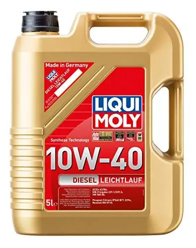 Produktbild: LIQUI MOLY Diesel Leichtlauf 10W-40 | 5 L | Synthesetechnologie Motoröl | Art.-Nr.: 1387
