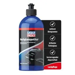 Produktbild: LIQUI MOLY Hochglanzpolitur | 500 ml | Lackpflege / Lackreinigung / Politur | Art.-Nr.: 21762, farblos