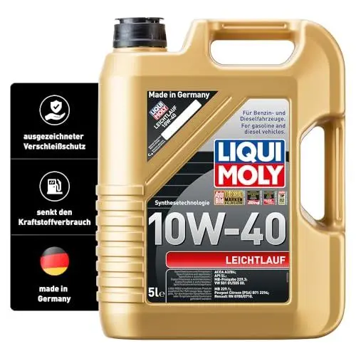 Produktbild: LIQUI MOLY Leichtlauf 10W-40 | 5 L | Synthesetechnologie Motoröl | Art.-Nr.: 1310