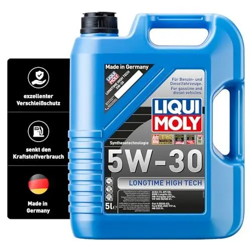Produktbild: LIQUI MOLY Longtime High Tech 5W-30 | 5 L | Synthesetechnologie Motoröl | Art.-Nr.: 1137