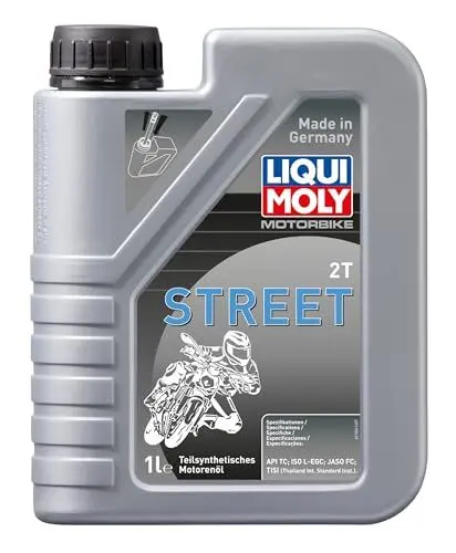 Produktbild: LIQUI MOLY Motorbike 2T Street | 1 L | Motorrad 2-Takt-Öl | Art.-Nr.: 1504