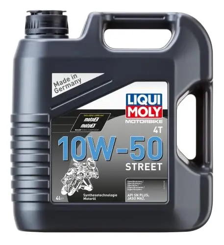 Produktbild: LIQUI MOLY Motorbike 4T 10W-50 Street | 4 L | Motorrad 4-Takt-Öl | Art.-Nr.: 21726