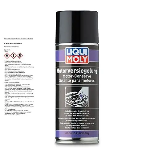 Produktbild: LIQUI MOLY Motorversiegelung, Art.-Nr. 3327 I 400 ml hochglänzender Motorlack zur Motorraum-Konservierung I Wasserabweisender Motor-Schutzlack zum Schutz vor Nässe, Korrosion & Schmutz I Motorpflege