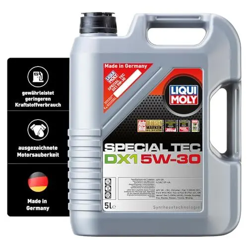 Produktbild: LIQUI MOLY Special Tec DX1 5W-30 | 5 L | Synthesetechnologie Motoröl | Art.-Nr.: 3766, Nicht zutreffend