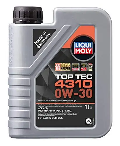 Produktbild: LIQUI MOLY Top Tec 4310 0W-30 | 1 L | Synthesetechnologie Motoröl | Art.-Nr.: 3735