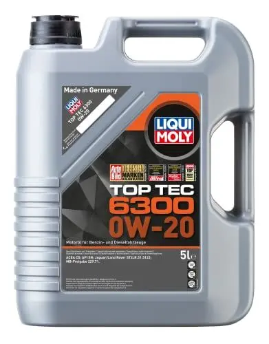 Produktbild: LIQUI MOLY Top Tec 6300 0W-20 | 5 L | Synthesetechnologie Motoröl | Art.-Nr.: 21211