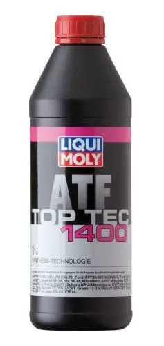 Produktbild: LIQUI MOLY Top Tec ATF 1400 | 1 L | Getriebeöl | Hydrauliköl | Art.-Nr.: 3662, farblos
