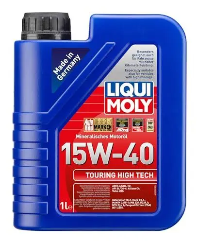 Produktbild: LIQUI MOLY Touring High Tech 15W-40 | 1 L | mineralisches Motoröl | Art.-Nr.: 1095