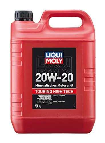 Produktbild: LIQUI MOLY Touring High Tech 20W-20 | 5 L | mineralisches Motoröl | Art.-Nr.: 6964