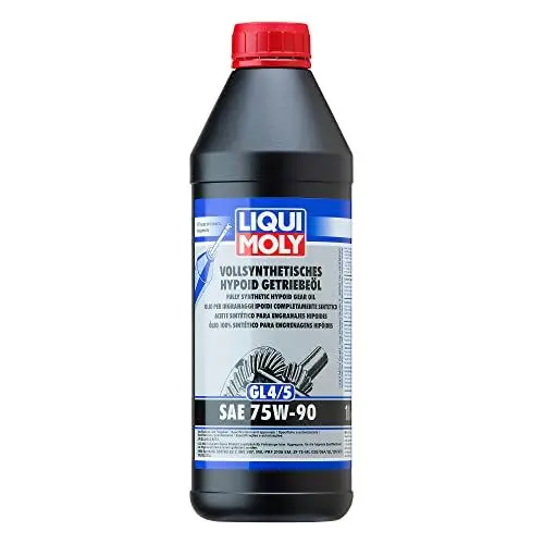 Produktbild: LIQUI MOLY Vollsynthetisches Hypoid Getriebeöl (GL4/5) 75W-90 | 1 L | Getriebeöl | Hydrauliköl | Art.-Nr.: 1024