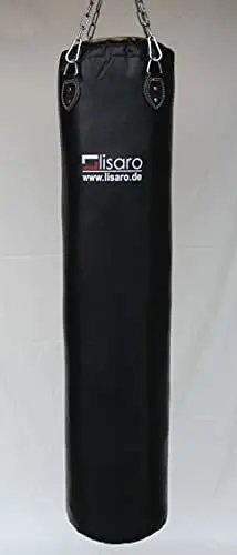Produktbild: LISARO Profi BOXSACK FÜR Aller Boxing Art, AUS Kunstleder(Vinyl) Studio QUALITÄT GR. 100X35CM CA.3 - KG, UNGEFÜLLT.