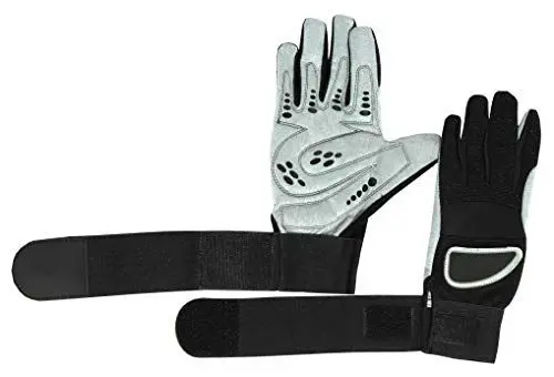 Produktbild: Lisaro Profi Vollfinger Sport Handschuhe/Trainingshandschuhe- Fitness Handschuhe Herren und Damen - einsetzbar als Sporthandschuhe, Gym Handschuhe, Gewichtheber Handschuhe, Fitness Handschuhe. (S)