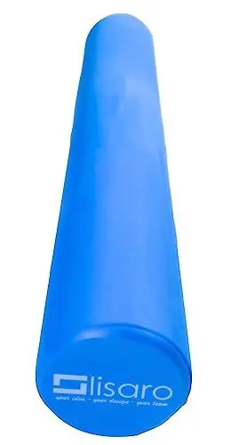 Produktbild: Lisaro Yoga Rolle | Faszienrolle | Foam-Roller | Pilates-Rolle | Massagerolle | Schaumstoffrollen Blau Roller Größe: Ca. 92X14 CM