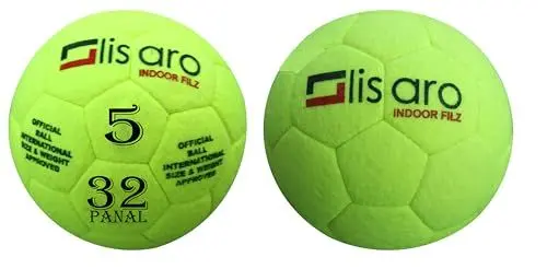 Produktbild: lisaro Indoor Hallenfußball 2-Stück Gr.5 | Hallenball | Indoorfußball | Spielball der Extraklasse