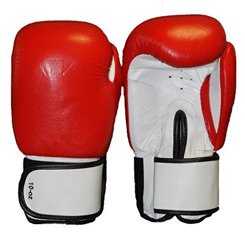 Produktbild: Lisaro Profi Boxhandschuhe rot/Weiss (12 oz)