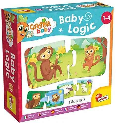Produktbild: Liscianigiochi 80038 Carotina Baby, Logikspiel Mütter und ihre Jungen