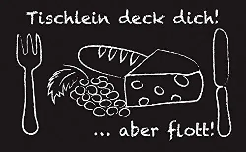 Produktbild: Literarisches Brotzeitbrettchen: Tischlein, deck dich!