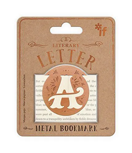 Produktbild: Literary Letters Bookmarks Letters A
