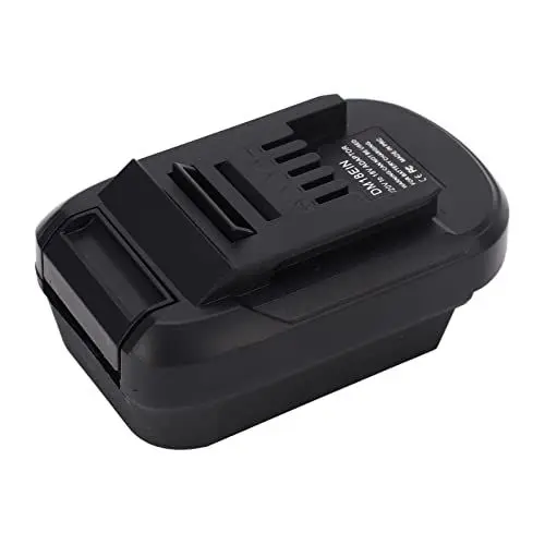 Produktbild: Lithium-Batterie-Adapter, DCB180 DCB200 DCB201 DCB203 DCB203BT DCB204 DCB206 DCB606 DCB609 18 V 20 V für 18 V-Adapter, Kompatibel mit Den Meisten 18 V-Elektrowerkzeugen
