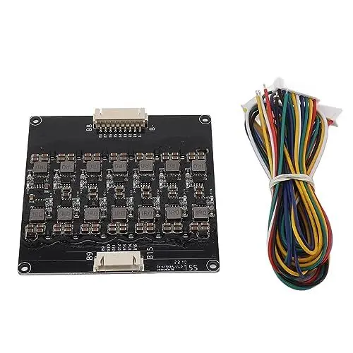 Produktbild: Lithium-Batterie-Equalizer-Modul, Lithium-Batterie-Equalizer-Modul, PCB-Hochstrom-Aktivtransformator mit Verbindungskabel, Leistungswandler