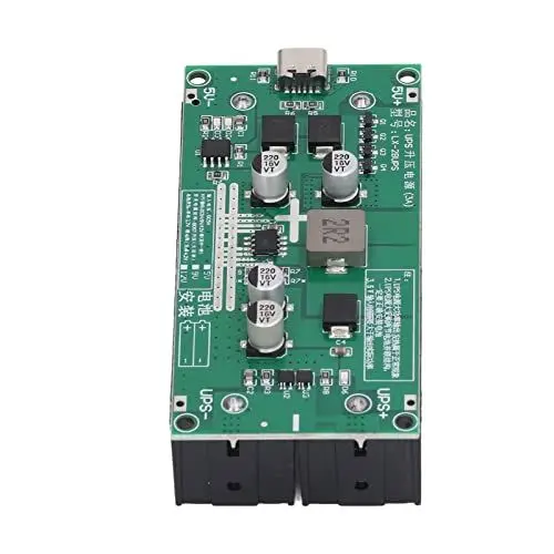 Produktbild: Lithium-Batterie-Lade-Boost-Modul, Batterie-Aufwärtsladeplatine, 15 W, 3 A, Zweifarbige LED, Keine Verzögerung, Guter Schutz für Elektrische Geräte (12V)