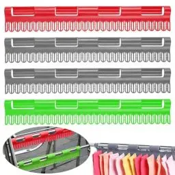 Produktbild: Lithyc 4er-Pack Sockentrockner Zum AufhäNgen,WäScheaufhäNger, Kleinteilehalter FüR WäSchestäNder,An Der Wand HäNgende, Sonnentrocknende Sockenklammer,Geeignet für Socken, HandtüCher, Handschuhe