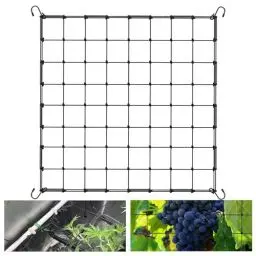 Produktbild: Lithyc Scrog Netz 80x80-Wachsen Zelt Netz PflanzenstüTznetz-Zeltgitternetz Wachsen Lassen-Pflanzennetz-Wird FüR GemüSe-, Obst-Und Blumenpflanzen-StüTznetze (Kann auf 120 x 120 cm gedehnt Werden)