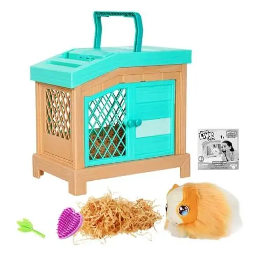 Produktbild: Little Live Pets - Mama Surprise, interaktives Plüsch-Meerschweinchen mit Geräuschen und Bewegungen, die Babys haben, EIN Spielzeug für Jungen und kleine Mädchen ab 5 Jahren, berühmt (LP30000)