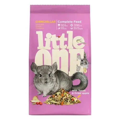 Produktbild: Little One Alleinfutter für Chinchillas | 900 g | Speziell für die Ernährungsanforderungen von Chinchillas | Zur Deckung des Nährstoffbedarfs | Mit wichtigen Eiweißen & Vitaminen