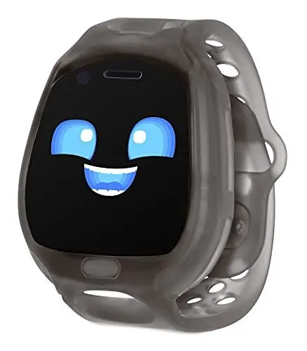 Produktbild: little tikes 487231EUC Tobi Robot Smartwatch für Kinder mit Digitalkamera, Video, Spielen & Aktivitäten für Jungen und Mädchen-Schwarz, Ab 6+ Jahren, Black(Exklusiv bei Amazon)