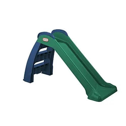 Produktbild: little tikes Tikes First Slide - Spielset für Drinnen und Draußen - Gartenspielzeug und Outdoor Aktivität für Kinder, haltbar, stabil und kindersicher - Gartenspielzeug 174032E3 Green