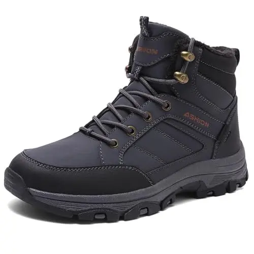 Produktbild: Littleplum Herren Outdoorschuhe Wanderschuhe Wanderstiefel Leichte Trekkingschuhe rutschfeste Knöchel Bergschuhe Sportschuhe, CX Blau, 43 EU