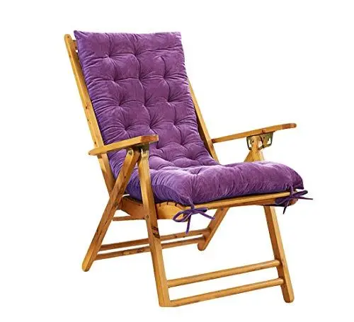Produktbild: LIVEINU Bänke Sitzkissen Bankauflage mit Bändern Rückenkissen Bankpolster Auflage für Stühle & Sessel Schwingsessel Liegen Loveseats Bankauflagen Gartenbankauflagen Bankkissen 150x48cm Violett