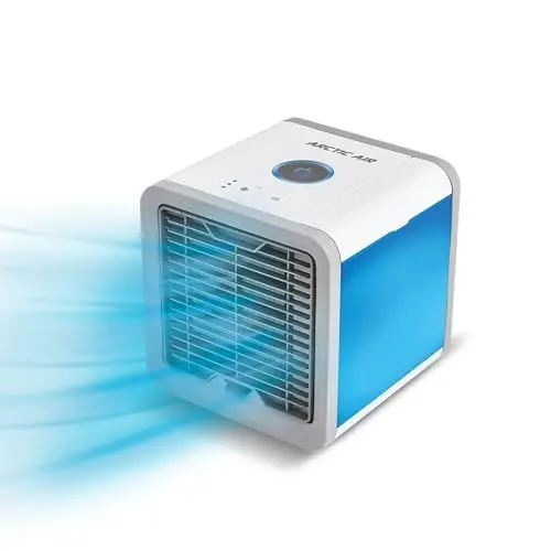 Produktbild: Livington Arctic Air – Luftkühler mit Wasserkühlung - Mobiles Klimagerät ohne Abluftschlauch – Luftbefeuchter - Verdunstungskühler - Ventilator klein