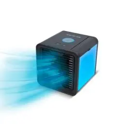 Produktbild: Livington Arctic Air schwarz – Luftkühler mit Wasser – Wasserkühler - Mobiles Klimagerät ohne Abluftschlauch – Luftbefeuchter - Verdunstungskühler - Ventilator