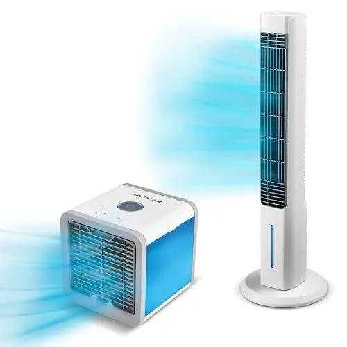 Produktbild: LIVINGTON Luftkühler-Set - ChillTower Luftkühler & Livington Arctic Air - Chilltower: Verdunstungs-Kühler