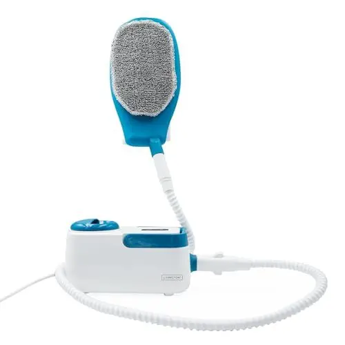 Produktbild: LIVINGTON SteamTouch - Ergonomischer Handdampfreiniger - Dampfreiniger - Entfernt Schmutz mit der Kraft von Dampf - Gegen Gerüche, Keime, Bakterien & Viren