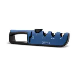 Produktbild: Livington Blade Star - Messerschärfer – Messer, Scheren, Gartengeräte schärfen - Individuell verstellbar - Grobschliff, Reparatur, Feinschliff & Politur - Messerschleifer