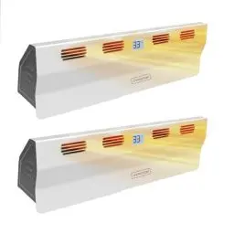 Produktbild: Livington SmartAir - Doppelpack - Wärmezirkulator zum Sparen von Energie & Heizkosten - Heizverstärker - bessere Heizleistung - Heizstrahler - Heizkörper Ventilator - Wärme Verteiler