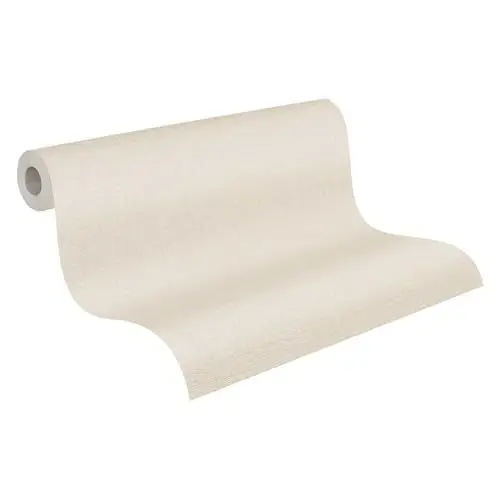 Produktbild: Livingwalls Tapete 396557 - Uni Tapete in Beige - einfarbige hochwertige Wandtapete mit feiner Struktur für verschiedene Räume - 10,05m x 0,53m - Made in Germany