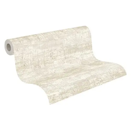 Produktbild: Livingwalls Tapete 396575 Industrial mit Struktur in Beige, Creme - hochwertige Design Tapete mit Metalliceffekt in Kupfer für verschiedene Räume - 10,05m x 0,53m - Made in Germany