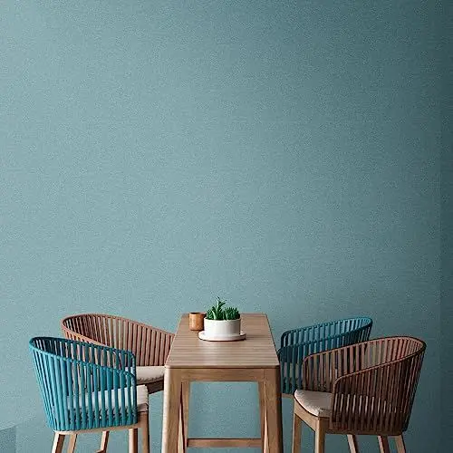 Produktbild: Livingwalls Travel Styles Vliestapete - Farbstrukturtapete in Blau - skandinavische Wandtapete für verschiedene Räume in 10,05 m x 0,53 m