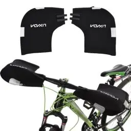 Produktbild: Lixada 1 Paar Lenker Handschuhe, Winddicht Lenkerstulpen Fahrrad, Winter Radsport Handschuhe, Fahrrad Lenker Handschuhe Handwärmer Handabdeckungen Für MTB/Motor/Fahrrad