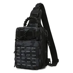Produktbild: Lixada Angeltaschen Angelgerät Aufbewahrungstasche,Umhängetasche Angelausrüstung,Rutenaufbewahrung,Werkzeugtasche zum Angeln Wandern Jagen Camping und zum und Camping