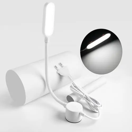 Produktbild: Lixada LED Nähmaschine Magnetisch Lampe 30-LED-Licht Nähleuchte Arbeiten Beleuchtung Schwanenhalslampe mit Magnetfuß für alle nähmaschinenlampe Leuchten