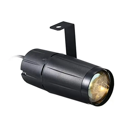 Produktbild: Lixada Pinspot LED DJ Effekt Licht, Party Club Bar Bühne Lampe, AC90-240V 10 Watt LED Mini Strahl Spot Bühnenlicht Leuchte für Disco KTV Bar Club Party Entertainment DJ,Warmweiß