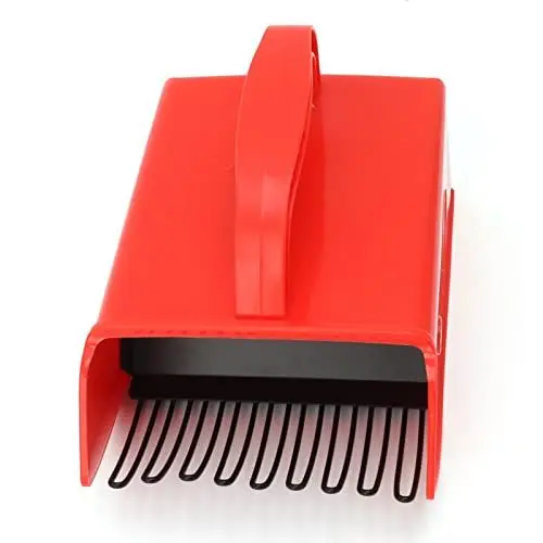 Produktbild: LIYJTK Blueberry Picker Scoop Berry Rake Hand Garden Farm Tool with Metallic Comb Ergonomic Handle for Picking Berries: Cranberries Blueberries lingonberries Strawberries Blackberries Currants