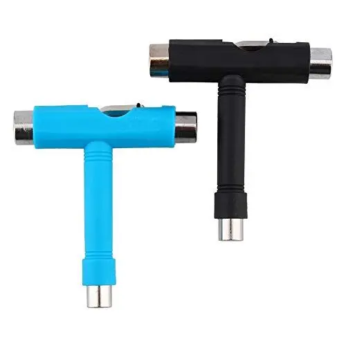 Produktbild: LIYJTK Skateboard-Werkzeug, Skate-Schraubenschlüssel, Einstellwerkzeuge, Skateboard, langes Board, All-in-1-Schlüssel-T-Werkzeug für Skateboard