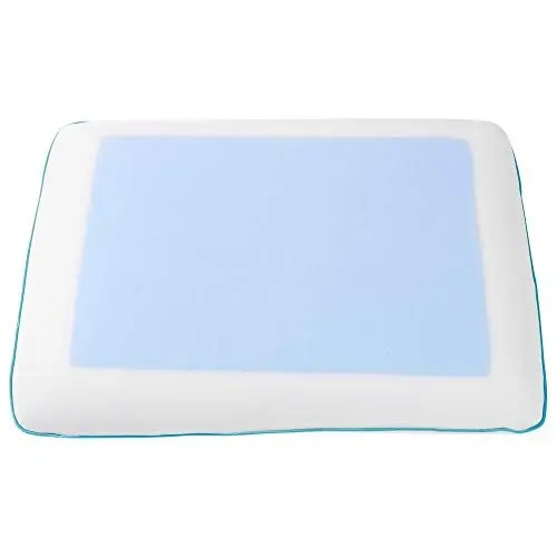 Produktbild: LIZEALUCKY Kühlendes Memory-Schaum-Kissen, kühles Gel-Kissen für den Sommer, langsam zurückfederndes Memory-Schaum-Kissen, verstellbares Gel-Memory-Schaum-Kissen für