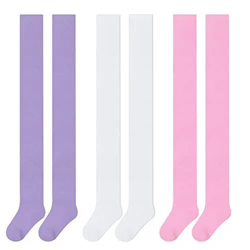 Produktbild: L&K-II 3er Pack Kinder Mädchen Jungen Strumpfhose Strickstrumpfhose mehrfarbig 2710E 146-152